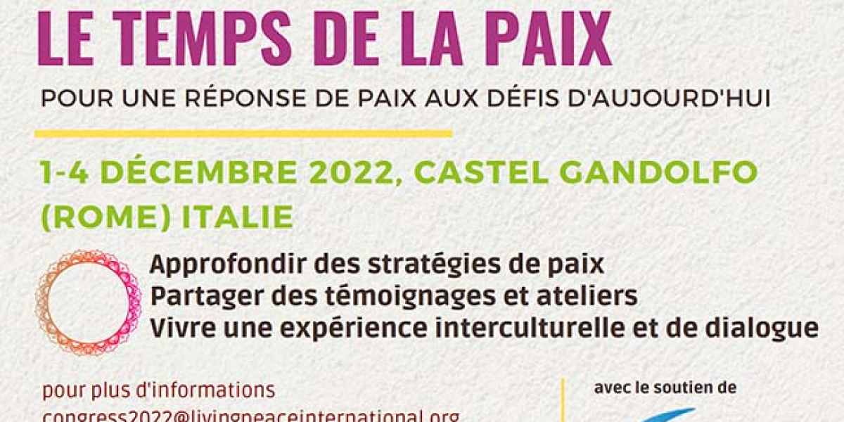 Living Peace_ Congrès International - Le temps de la Paix