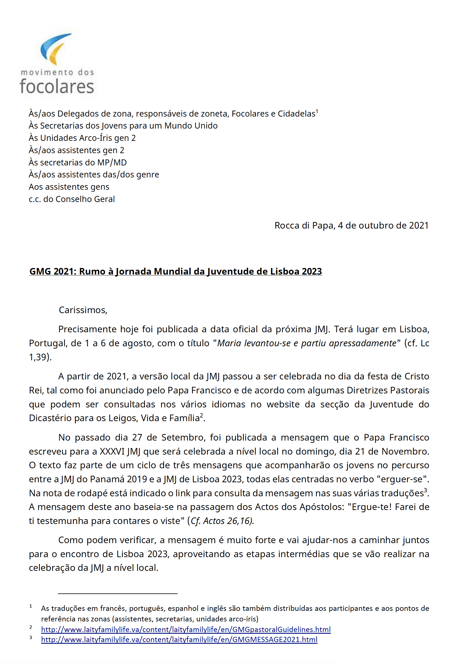 PT RGI GM 20211004 PT lettera commissione internazionale GMG 2023 1